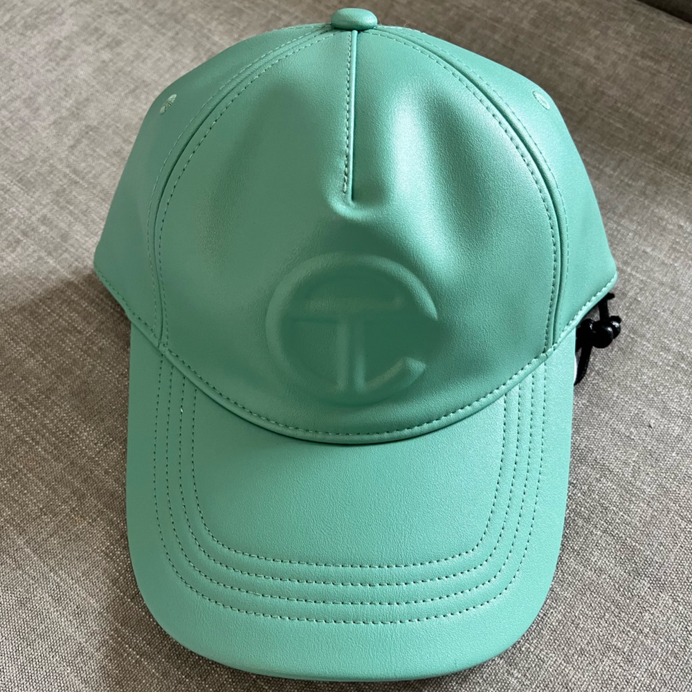 Telfar Logo Embossed Hat - Sage - NEW